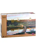 Пазл 100113 Левитан И.И. "Тихая обитель", 1000 деталей, Стелла