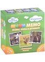 Настольная игра "Дикие животные. Ми-Ми-Мемо"