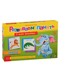 Мемо «В мире животных» 48 карточек, Рыжий Кот