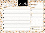 Планер недат. А6 48л "Good witch" скоба, вертик.