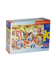 Пазлы 60 MIDI B-06731 Белоснежка и 7 гномов (32х23см) (5+) (коробка)