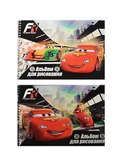 Альбом для рисования 40л А4 "Cars" ,спираль, ассорти, Disney