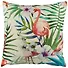 Подушка Фламинго с цветами акварель(текстиль)(43х43) - 0