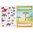 Активити с многоразовыми наклейками. Дополни картинку. Динозавры (+35 многоразовых наклеек) - 1
