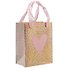 Подарочный пакет «Pink heart», А6 - 0