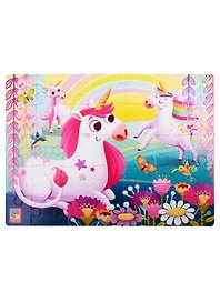 Мягкие пазлы  Единороги А4 35 элементов Vladi Toys