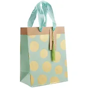 Пакет А5 23*18*10 "Золотые блики" нейтр., бум.мат.ламинат