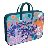 Папка для тетрадей А4 "Tropical" текстиль, ручки, ErichKrause