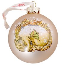 Елочный шар в подарочной коробке Дракон (стекло) (8х8) (91482)