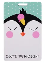 Чехол для карточек Cute Penguin (ДК2018-148)