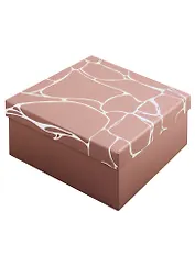 Коробка подарочная Milk chocolate 15*15*7,5см, картон