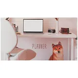 Планинг недат. 64л "Милый помощник" карманный, 7БЦ, мат.лам, выб.лак, офсет