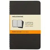 Набор книг для записей Moleskin Cahier Journal Pocket, 3 штуки, мягкая обложка, 32 листа, А6