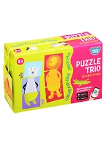 Настольные игры. Пазл Трио. Оживающие эмоции