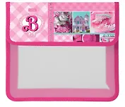 Папка для тетрадей А5 "Красивая история" пластик, липучка.