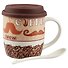 Кружка керамическая Coffee усы-вешалка - 0