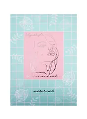 Книга для записей А4 80л кл. "В моём стиле" 7БЦ, мат.ламинация, 3D фольга