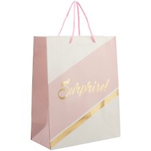 Подарочный пакет «Pink surprise», А4