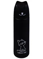 Термос с ушками Lovely Cat (металл) (500мл), в ассортименте