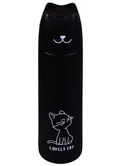 Термос с ушками Lovely Cat (металл) (500мл), в ассортименте