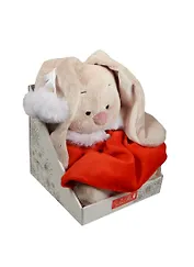 Мягкая игрушка Зайка Ми в алом  платье (18 см) (SidS-110)