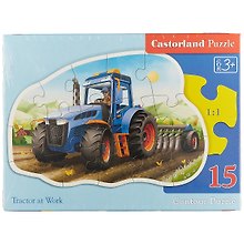 Пазл «Трактор» 15 элементов, Castorland