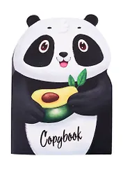 Книга для записей "Панда с авокадо", А5+, 40 листов