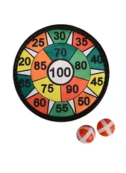 Игрушка, Дартс детский с липучками, 19,5см