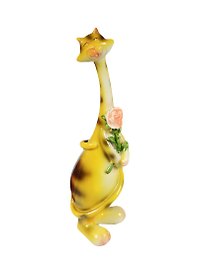 Фигурка Кот влюбленный с розой (15см) (68-307)