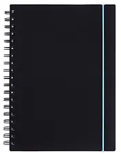 Тетрадь А4- 120 листов, клетка, "Favorite Black. No 3"