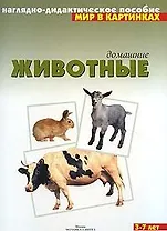 Мир в картинках Домашние животные (нагл.-дидакт. пособие) (папка) (Мозаика)