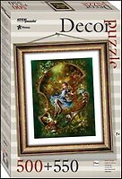 Пазл Алиса Step puzzle 500+550эл. пазл+рамка 98021