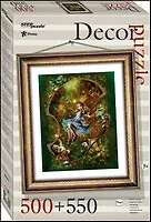 Пазл Алиса Step puzzle 500+550эл. пазл+рамка 98021