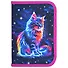 Пенал 1 отделение "Space cat" 21*14 см, полиэстер - 1