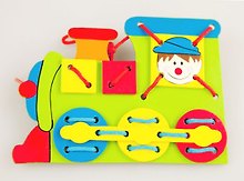 Игра-шнуровка «Паровоз», Mapacha