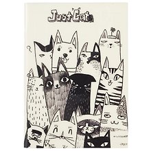 Тетрадь общая «Just cats», 40 листов в линейку, В5 - Asac