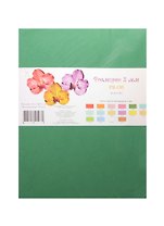 Фоамиран Рукоделие (F2-05) (зеленый) (5 листов) (2мм) (21х29,7см) (упаковка)