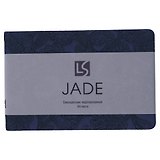 Еженедельник недат. 64л 160х105 "JADE" черничный, 7Б, иск.кожа с текстурой, тв.переплет, тонир.блок, скругл.углы, 2 ляссе, инд.уп
