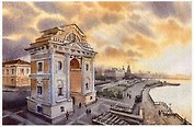 Открытка "Иркутск. Триумфальная арка"