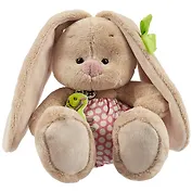 Мягкая игрушка Зайка Ми с лягушонком (15см)