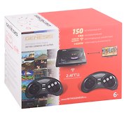 Игровая приставка «SEGA Retro Genesis HD Ultra», 150 игр, 2 беспроводных 2.4ГГц джойстика, HDMI кабель, Retro Genesis