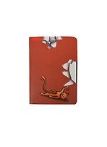 Записная книжка А6 40л кл. "Color Pets" карт.обл., мат.лам., выб.лак, блок офсет, сшивка, ассорти, MARKER ARTE
