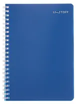 Тетрадь 80л кл. "Naval" евроспираль, пласт.обл.