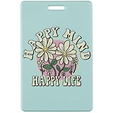 Чехол для карточек Happy mind, happy life