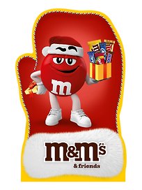 Конфеты M&Ms and Friends Варежка, 167г