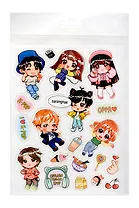Набор наклеек для детей. Серия "Стикеры для фанатов". К-рор