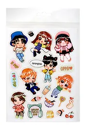 Набор наклеек для детей. Серия "Стикеры для фанатов". К-рор