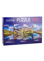 Пазл HATBER Premium 260+500+260 элементов TRIPTYCH 3 картинки в 1 коробке -В тишине гор
