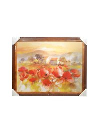 Картина Поле с маками (sj 86) (40х50)