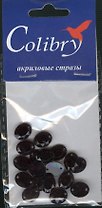 Стразы акриловые Colibry 1 (E8-10) (овальные) (8х10 мм) (упаковка)